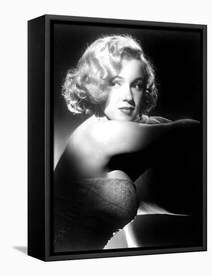 All About Eve, Marilyn Monroe, 1950-null-Framed Stretched Canvas