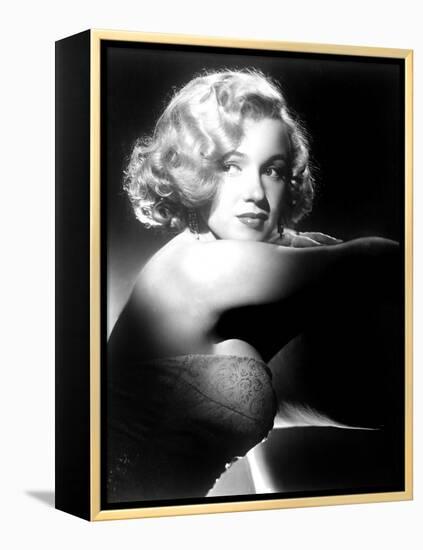 All About Eve, Marilyn Monroe, 1950-null-Framed Stretched Canvas