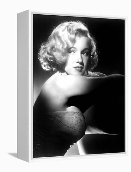 All About Eve, Marilyn Monroe, 1950-null-Framed Stretched Canvas