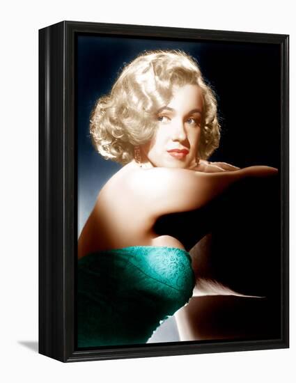 All About Eve, Marilyn Monroe, 1950-null-Framed Stretched Canvas