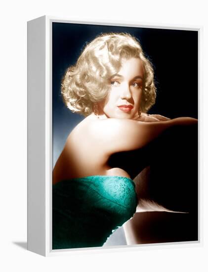 All About Eve, Marilyn Monroe, 1950-null-Framed Stretched Canvas