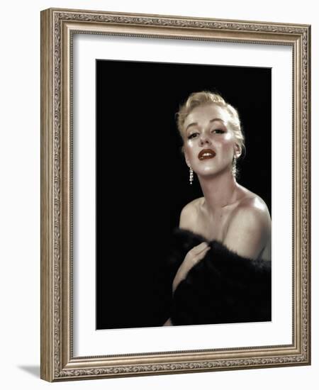 All About Eve, Marilyn Monroe, Directed Joseph L. Mankiewicz, 1950-null-Framed Photo