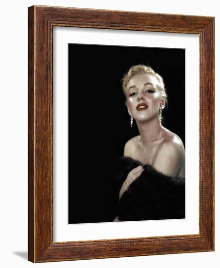 All About Eve, Marilyn Monroe, Directed Joseph L. Mankiewicz, 1950-null-Framed Photo