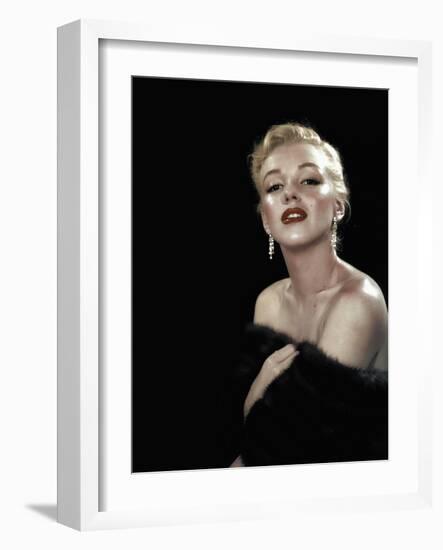 All About Eve, Marilyn Monroe, Directed Joseph L. Mankiewicz, 1950-null-Framed Photo