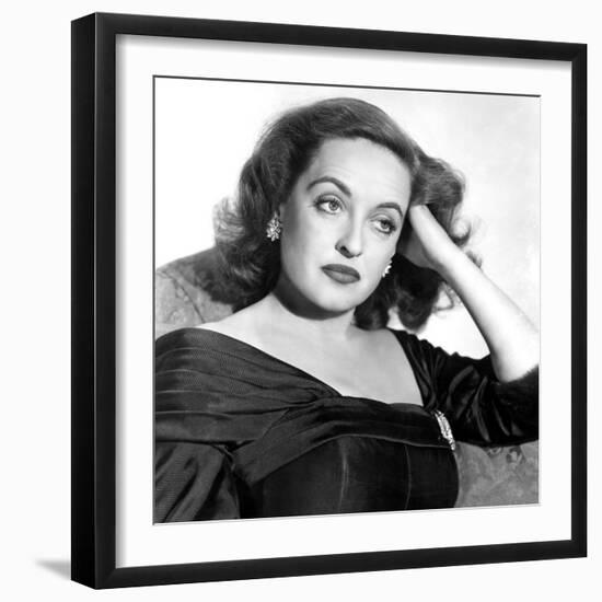 All About Eve, Portrait of Bette Davis, 1950-null-Framed Photo