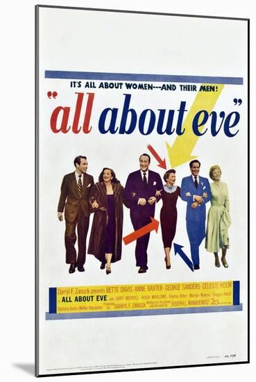 All About Eve-null-Mounted Art Print