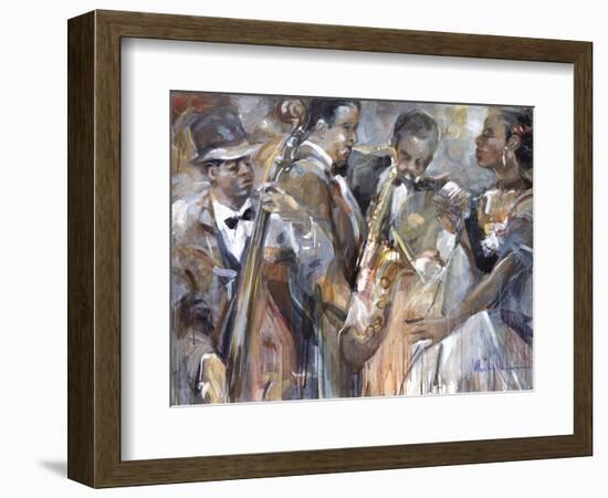 All About Jazz II-Marysia-Framed Giclee Print