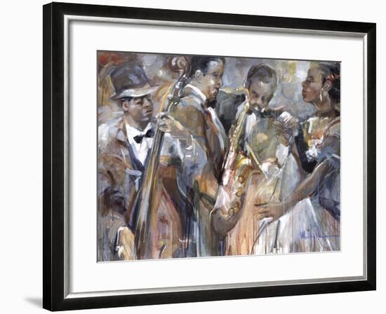 All About Jazz II-Marysia-Framed Premium Giclee Print