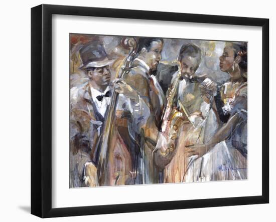 All About Jazz II-Marysia-Framed Giclee Print