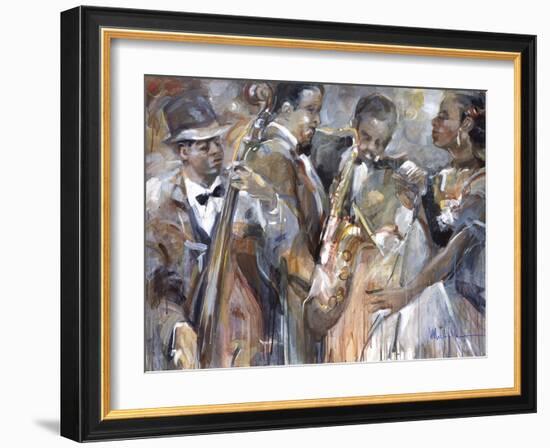 All About Jazz II-Marysia-Framed Giclee Print