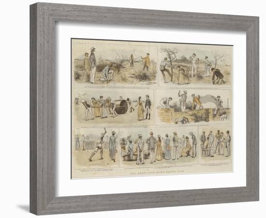 All About Our Lawn-Tennis Club-Arthur Hopkins-Framed Giclee Print