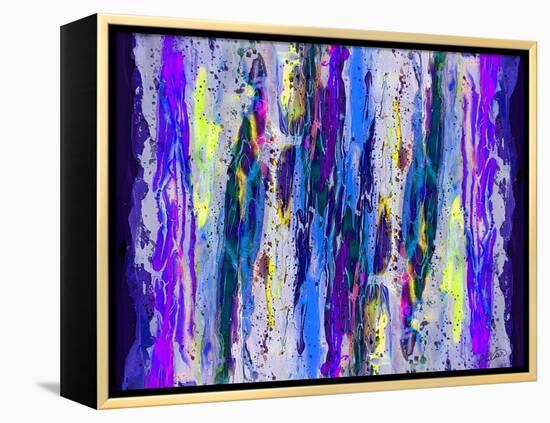 All About Purple-Ruth Palmer-Framed Stretched Canvas