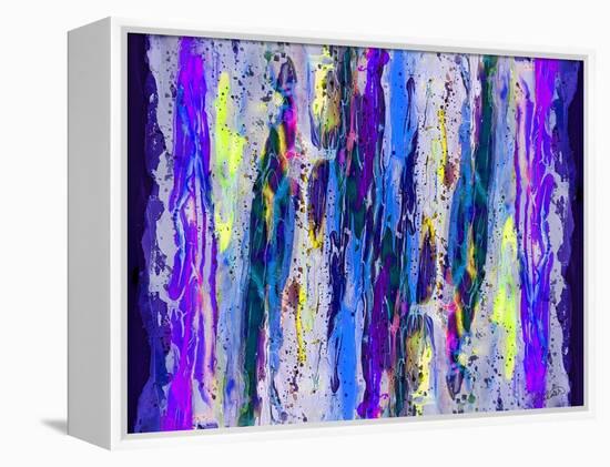 All About Purple-Ruth Palmer-Framed Stretched Canvas