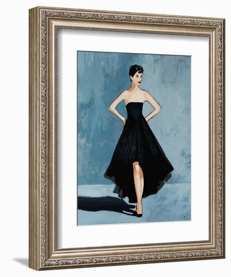 All About the Dress-Clayton Rabo-Framed Giclee Print