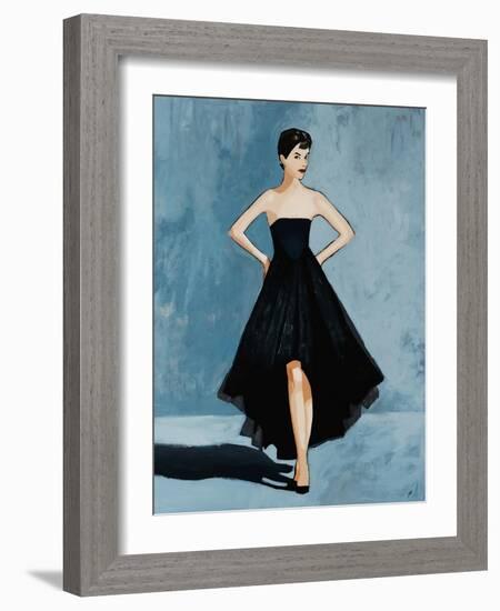 All About the Dress-Clayton Rabo-Framed Giclee Print