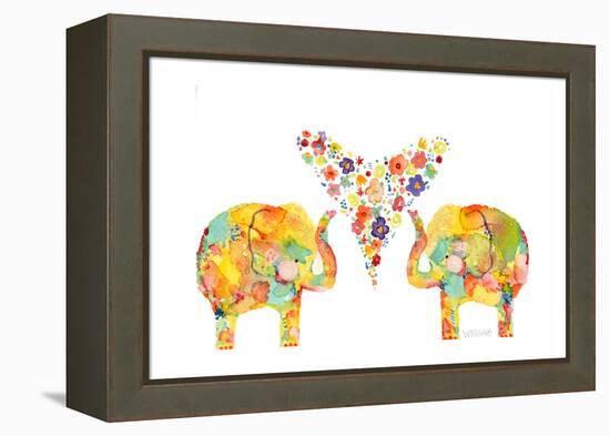 All about the love-Wyanne-Framed Premier Image Canvas