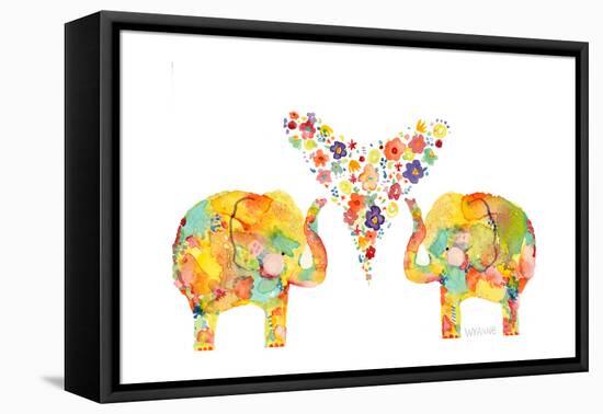 All about the love-Wyanne-Framed Premier Image Canvas