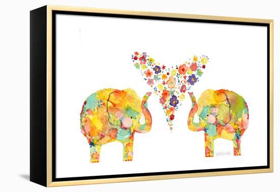 All about the love-Wyanne-Framed Premier Image Canvas