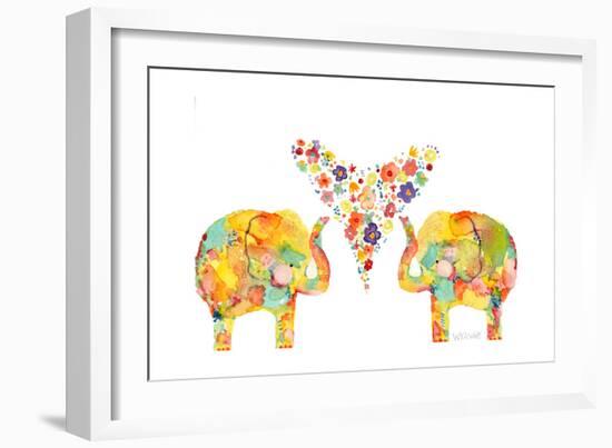 All about the love-Wyanne-Framed Giclee Print