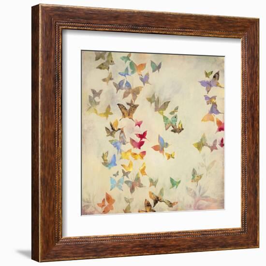 All Aflutter-Liz Jardine-Framed Art Print