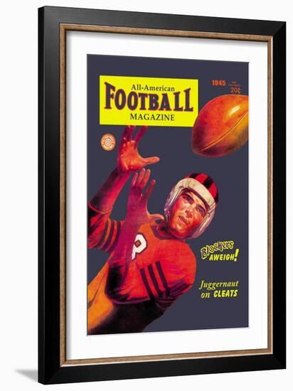 All-American Football Magazine-null-Framed Art Print