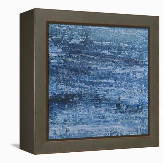 All At Sea - Stormy-Susan Brown-Framed Stretched Canvas