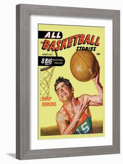 All Basketball Stories: Hoop Demons-null-Framed Premium Giclee Print