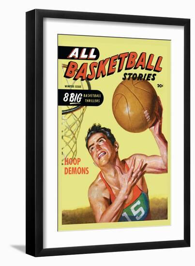 All Basketball Stories: Hoop Demons-null-Framed Premium Giclee Print