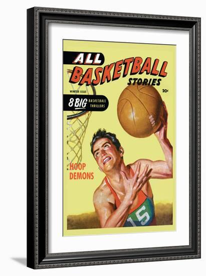 All Basketball Stories: Hoop Demons-null-Framed Premium Giclee Print