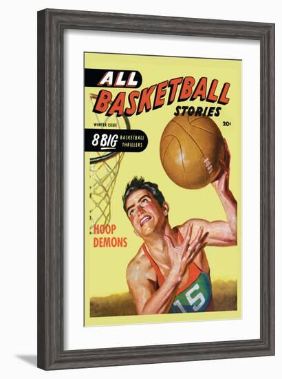 All Basketball Stories: Hoop Demons-null-Framed Art Print