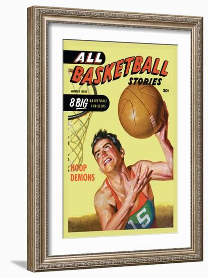 All Basketball Stories: Hoop Demons-null-Framed Art Print