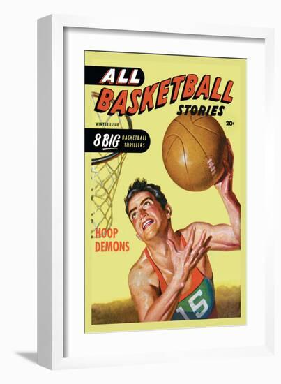 All Basketball Stories: Hoop Demons-null-Framed Art Print