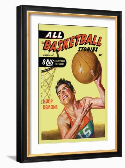 All Basketball Stories: Hoop Demons-null-Framed Art Print