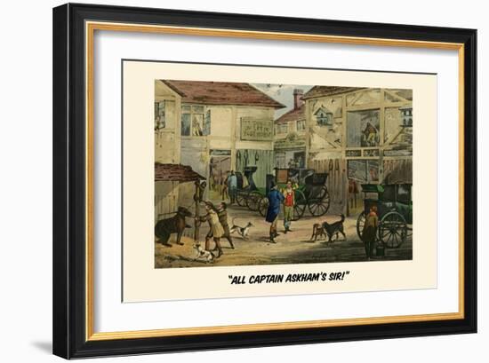 All Captain Ashkam's Sir-Henry Thomas Alken-Framed Art Print