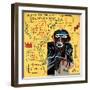 All Coloured Cast (Part Iii)-Jean-Michel Basquiat-Framed Giclee Print