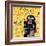 All Coloured Cast (Part Iii)-Jean-Michel Basquiat-Framed Giclee Print