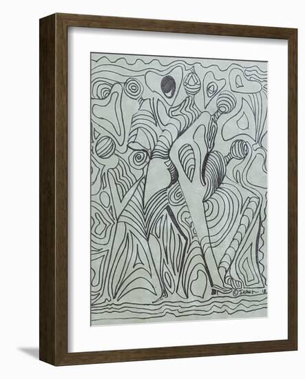 All Connected-Ikahl Beckford-Framed Giclee Print