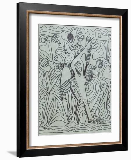 All Connected-Ikahl Beckford-Framed Giclee Print