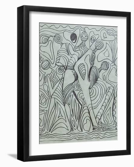 All Connected-Ikahl Beckford-Framed Giclee Print