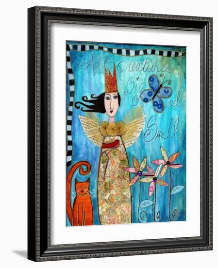 All Creatures Big and Small-Wyanne-Framed Giclee Print