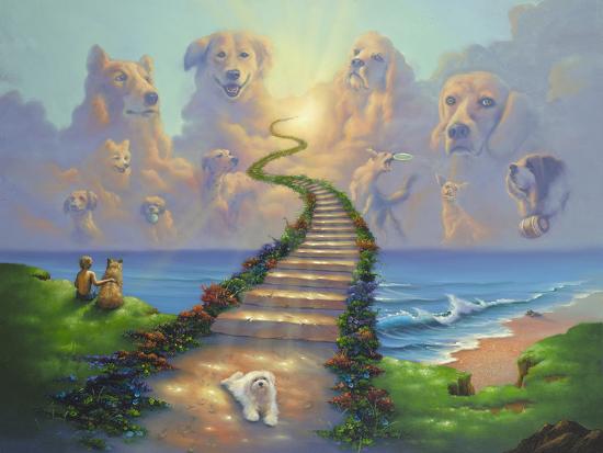 All Dogs Go To Heaven 2 Giclee Print Jim Warren Art Com