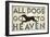 All Dogs Go to Heaven I-Ryan Fowler-Framed Art Print