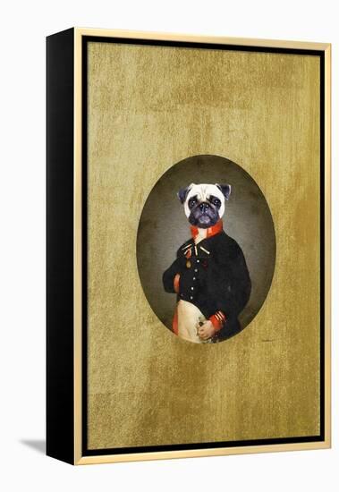 All Dressed up Pug-Amanda Greenwood-Framed Stretched Canvas