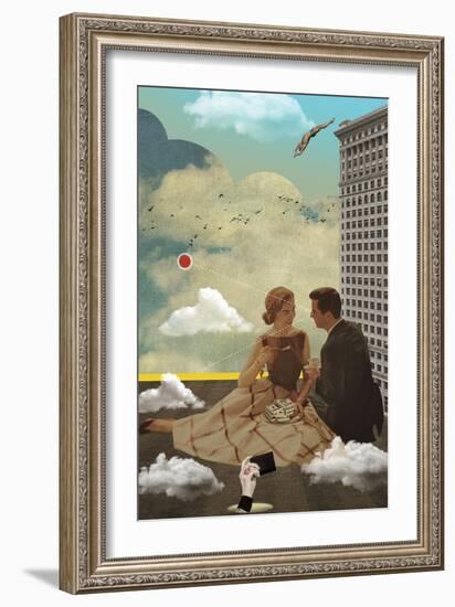 All Eyes On Me-Elo Marc-Framed Giclee Print