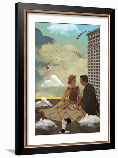 All Eyes On Me-Elo Marc-Framed Giclee Print