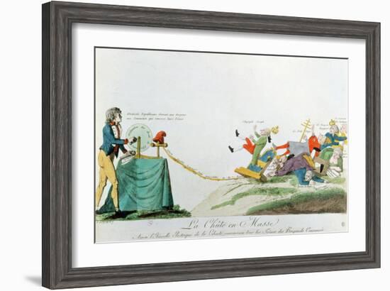 All Fall Down', the Electricity Generated by the Declaration of the Rights of Man-French-Framed Giclee Print