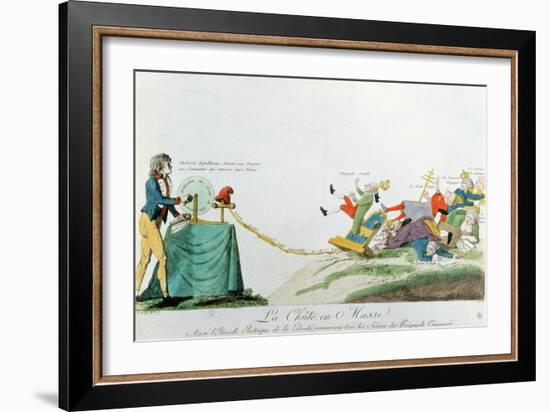 All Fall Down', the Electricity Generated by the Declaration of the Rights of Man-French-Framed Giclee Print