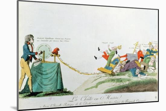 All Fall Down', the Electricity Generated by the Declaration of the Rights of Man-French-Mounted Giclee Print