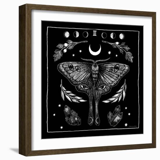 All Hallows Eve III Sq no Words-Sara Zieve Miller-Framed Art Print