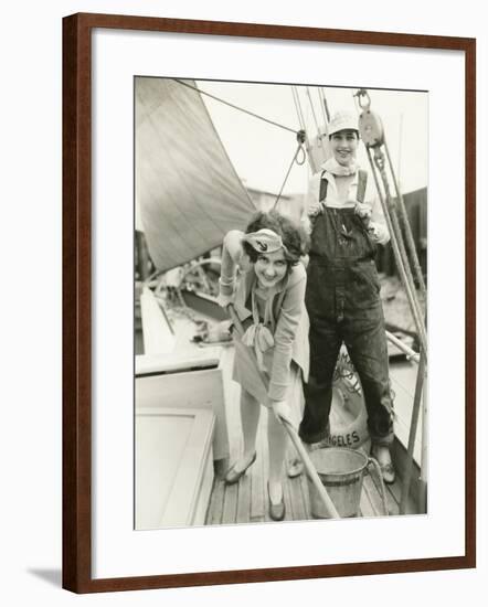 All Hands on Deck-null-Framed Photo